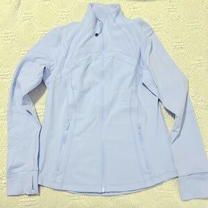 Lululemon Define Jacket size 14 in pastel blue